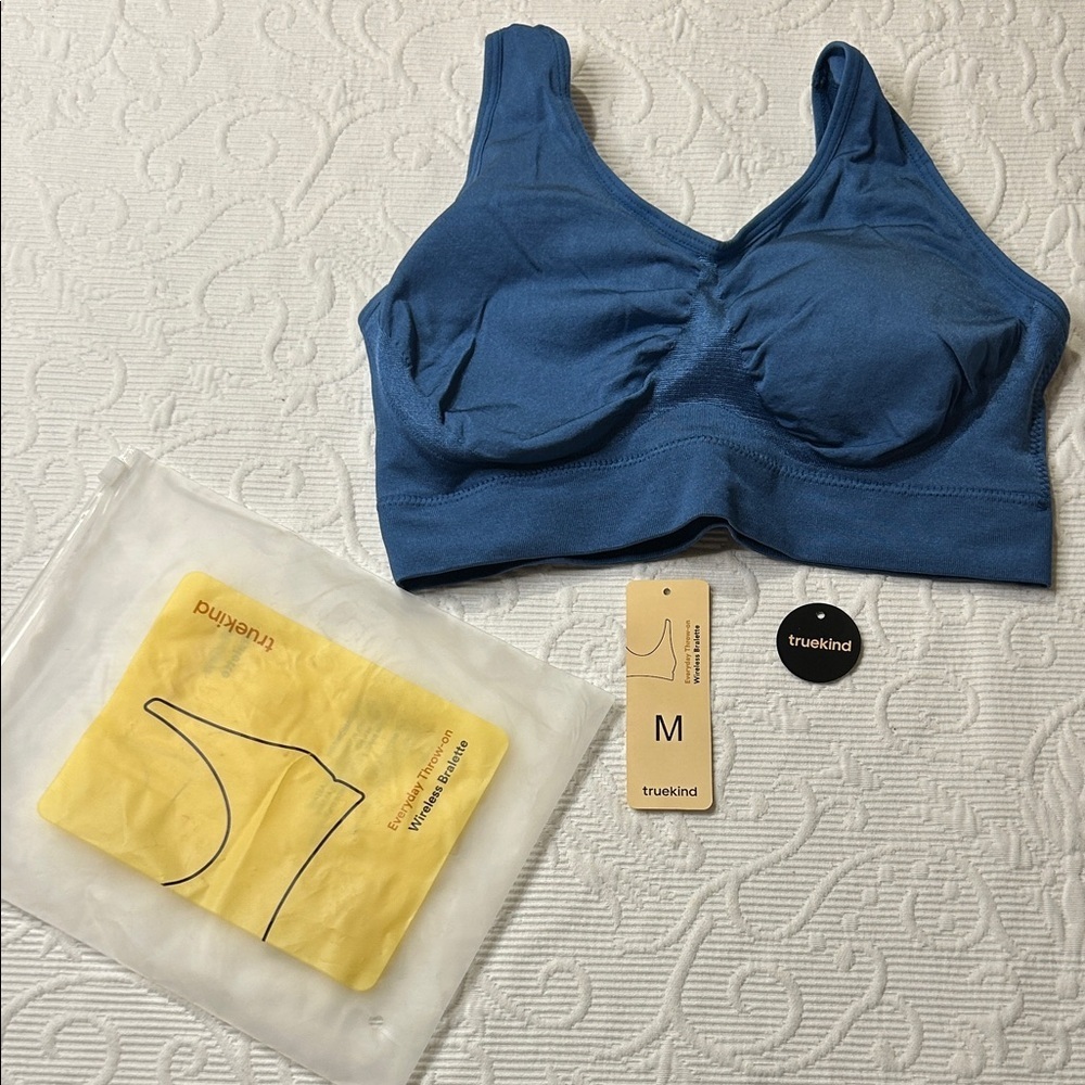 Truekind Blue Wireless Bra